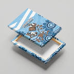 Custom NSW Blues Cockroach Blooded Aboriginal Inspired Canvas Wall Art