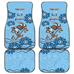 Custom NSW Blues Cockroach Blooded Aboriginal Inspired Car Mats