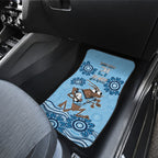 Custom NSW Blues Cockroach Blooded Aboriginal Inspired Car Mats
