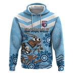 Custom NSW Blues Cockroach Blooded Aboriginal Inspired Hoodie