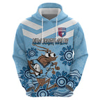 Custom NSW Blues Cockroach Blooded Aboriginal Inspired Hoodie