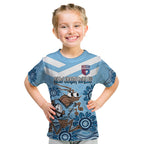 Custom NSW Blues Cockroach Blooded Aboriginal Inspired Kid T Shirt
