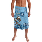 Custom NSW Blues Cockroach Blooded Aboriginal Inspired Lavalava