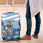 Custom NSW Blues Cockroach Blooded Aboriginal Inspired Luggage Cover