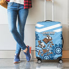 Custom NSW Blues Cockroach Blooded Aboriginal Inspired Luggage Cover