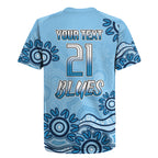 Custom NSW Blues Cockroach Blooded Aboriginal Inspired Rugby Jersey