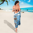 Custom NSW Blues Cockroach Blooded Aboriginal Inspired Sarong