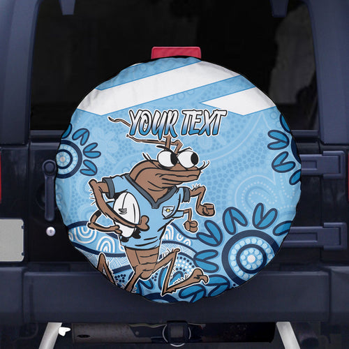 Custom NSW Blues Cockroach Blooded Aboriginal Inspired Spare Tire Cover
