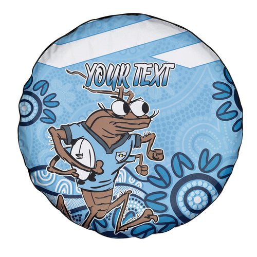 Custom NSW Blues Cockroach Blooded Aboriginal Inspired Spare Tire Cover