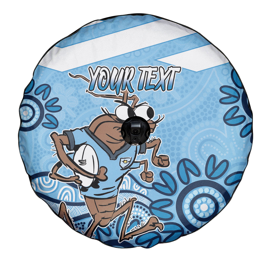 Custom NSW Blues Cockroach Blooded Aboriginal Inspired Spare Tire Cover