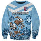 Custom NSW Blues Cockroach Blooded Aboriginal Inspired Sweatshirt
