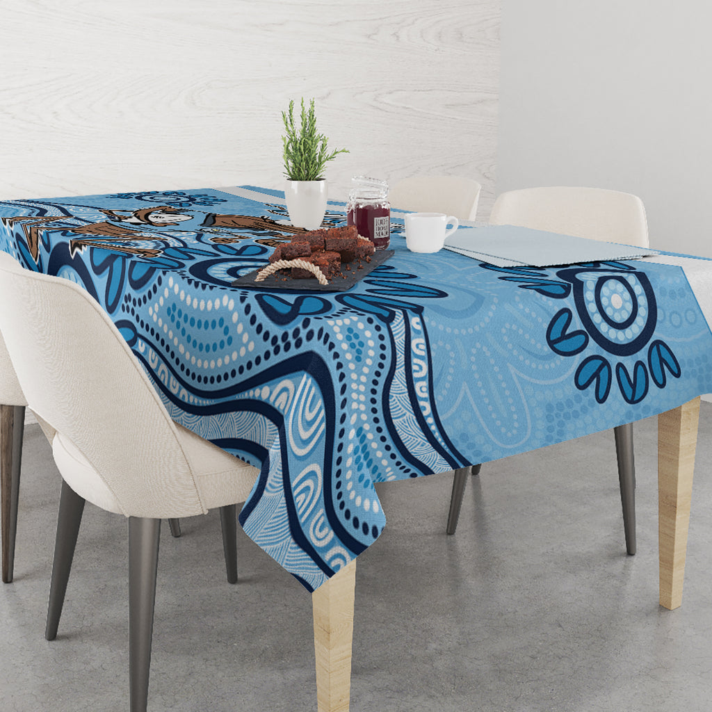 Custom NSW Blues Cockroach Blooded Aboriginal Inspired Tablecloth