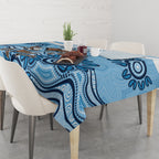 Custom NSW Blues Cockroach Blooded Aboriginal Inspired Tablecloth
