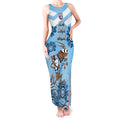 Custom NSW Blues Cockroach Blooded Aboriginal Inspired Tank Maxi Dress