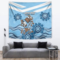 Custom NSW Blues Cockroach Blooded Aboriginal Inspired Tapestry