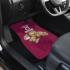 Custom Queensland Rugby Car Mats Maroons Cane Toad Origin Sporty
