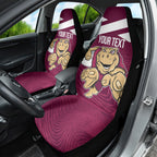 Custom Queensland Rugby Car Seat Cover Maroons Cane Toad Origin Sporty