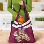 Custom Queensland Rugby Grocery Bag Maroons Cane Toad Origin Sporty