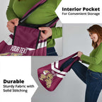 Custom Queensland Rugby Grocery Bag Maroons Cane Toad Origin Sporty