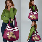Custom Queensland Rugby Grocery Bag Maroons Cane Toad Origin Sporty