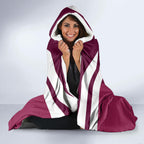 Custom Queensland Rugby Hooded Blanket Maroons Cane Toad Origin Sporty