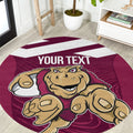 Custom Queensland Rugby Round Carpet Maroons Cane Toad Origin Sporty