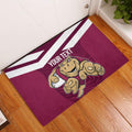 Custom Queensland Rugby Rubber Doormat Maroons Cane Toad Origin Sporty