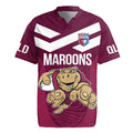 Custom Queensland Rugby Rugby Jersey Maroons Cane Toad Origin Sporty