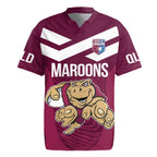 Custom Queensland Rugby Rugby Jersey Maroons Cane Toad Origin Sporty