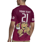 Custom Queensland Rugby Rugby Jersey Maroons Cane Toad Origin Sporty