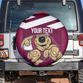 Custom Queensland Rugby Spare Tire Cover Maroons Cane Toad Origin Sporty