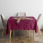 Custom Queensland Rugby Tablecloth Maroons Cane Toad Origin Sporty