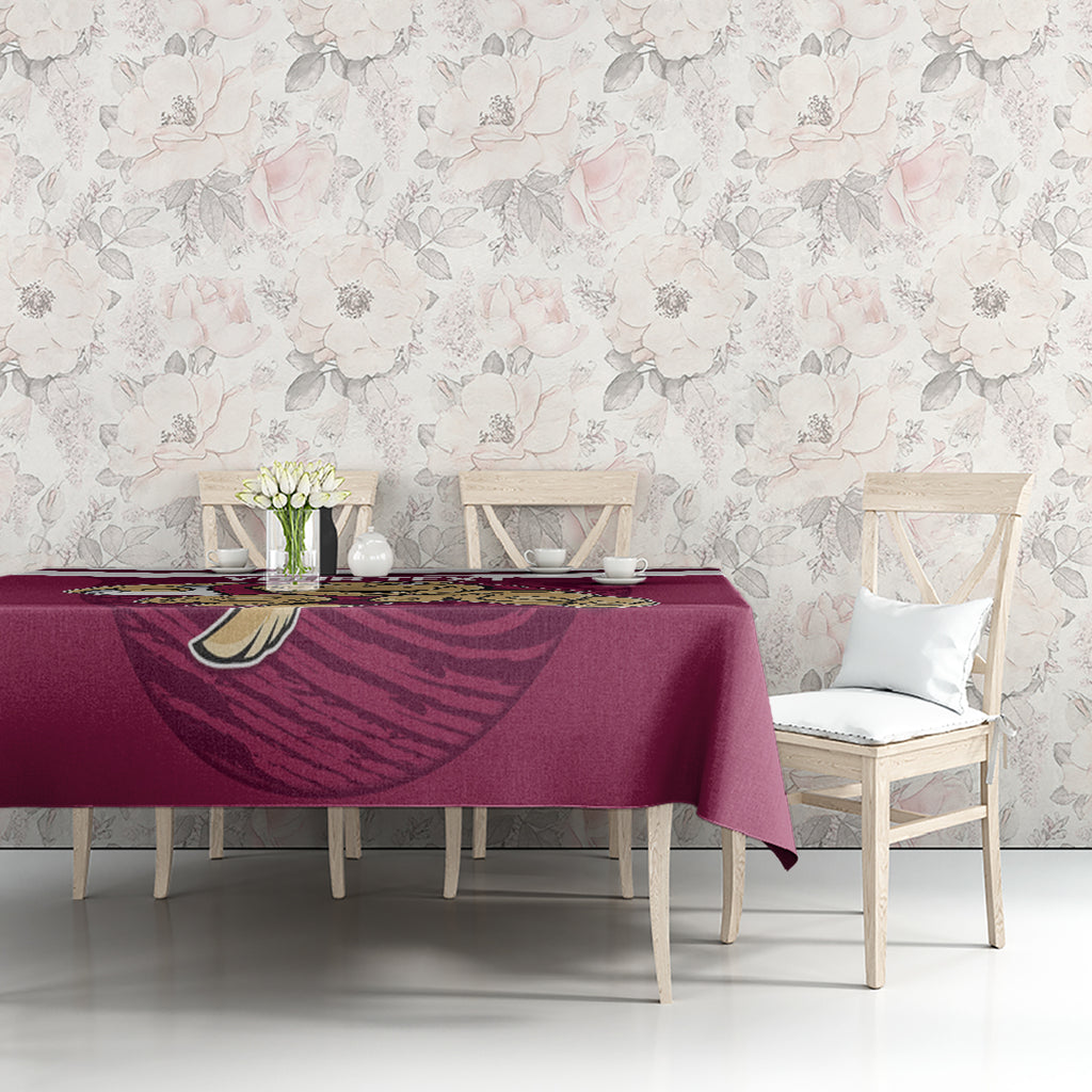 Custom Queensland Rugby Tablecloth Maroons Cane Toad Origin Sporty