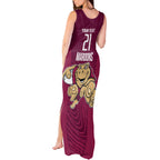 Custom Queensland Rugby Tank Maxi Dress Maroons Cane Toad Origin Sporty