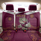 Custom QLD Maroons Cane Toad Blooded Aboriginal Inspired Back Car Seat Cover