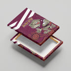 Custom QLD Maroons Cane Toad Blooded Aboriginal Inspired Canvas Wall Art