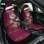 Custom QLD Maroons Cane Toad Blooded Aboriginal Inspired Car Seat Cover