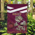 Custom QLD Maroons Cane Toad Blooded Aboriginal Inspired Garden Flag