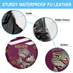 Custom QLD Maroons Cane Toad Blooded Aboriginal Inspired Spare Tire Cover