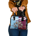 Custom QLD Cane Toad and NSW Cockroach Shoulder Handbag Aboriginal Inspired Together