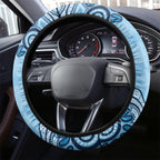 QLD Cane Toad and NSW Cockroach Steering Wheel Cover Aboriginal Inspired Together