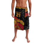 New Zealand Rugby Pacific Custom Lavalava Rangatira Maori Kowhaiwhai Pattern