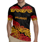 New Zealand Rugby Pacific Custom Rugby Jersey Rangatira Maori Kowhaiwhai Pattern