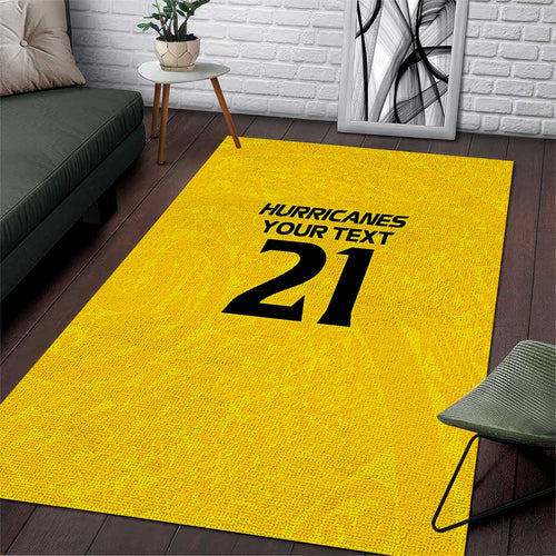New Zealand Rugby Pacific Custom Area Rug Hau Awhiowhio Maori Tribal Tattoo