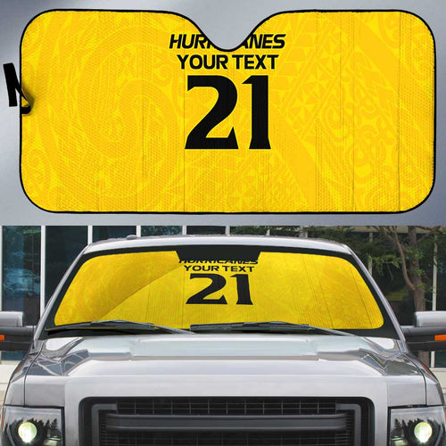 New Zealand Rugby Pacific Custom Auto Sun Shade Hau Awhiowhio Maori Tribal Tattoo - Aussie Hoodie