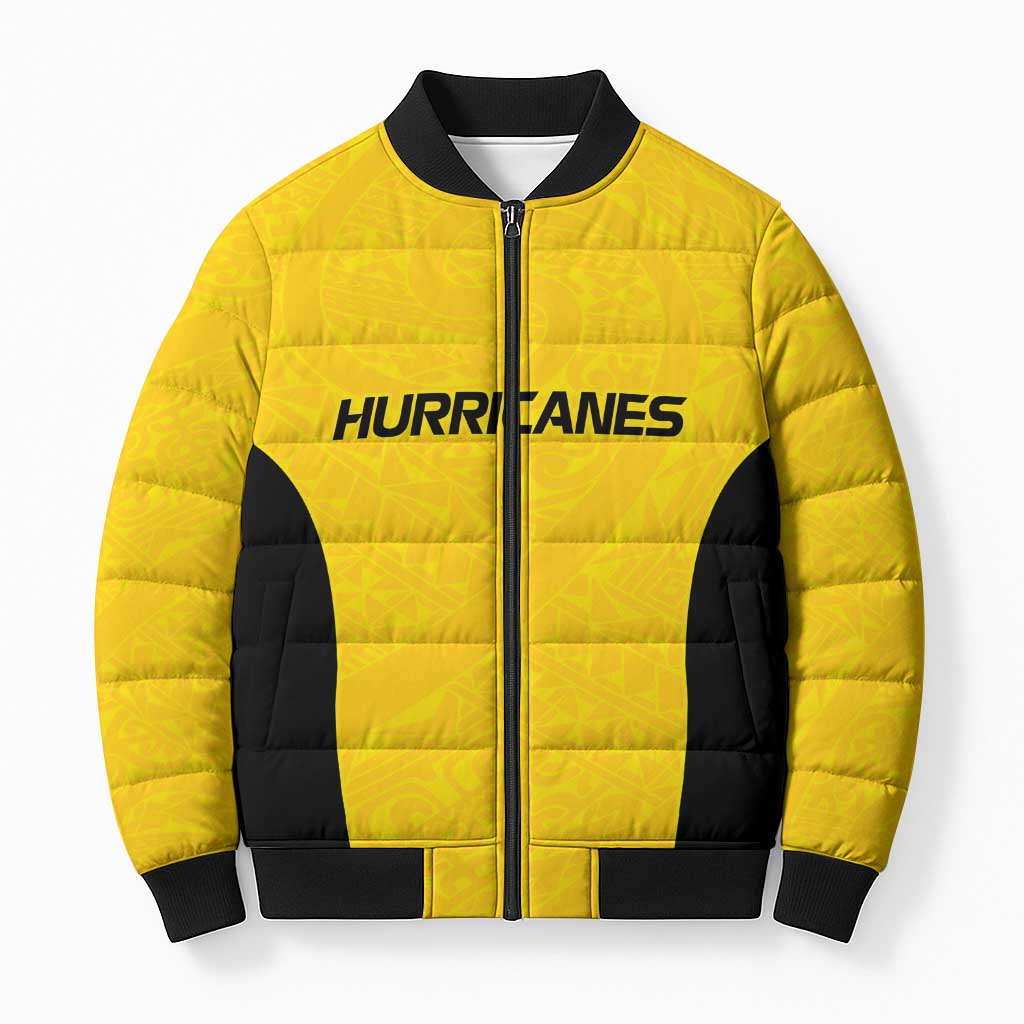 New Zealand Rugby Pacific Custom Bomber Puffer Jacket Hau Awhiowhio Maori Tribal Tattoo - Aussie Hoodie