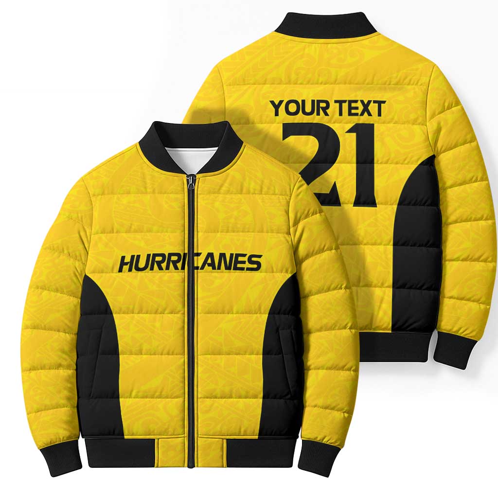 New Zealand Rugby Pacific Custom Bomber Puffer Jacket Hau Awhiowhio Maori Tribal Tattoo - Aussie Hoodie
