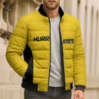New Zealand Rugby Pacific Custom Bomber Puffer Jacket Hau Awhiowhio Maori Tribal Tattoo - Aussie Hoodie