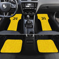 New Zealand Rugby Pacific Custom Car Mats Hau Awhiowhio Maori Tribal Tattoo