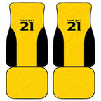 New Zealand Rugby Pacific Custom Car Mats Hau Awhiowhio Maori Tribal Tattoo